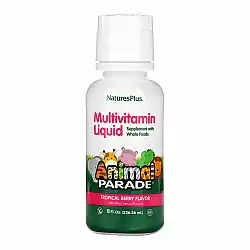 Animal Parade Multivitamin Liquid - 236.56 ml Tropical Berry