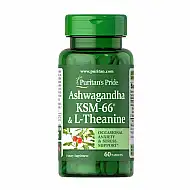Ashwagandha KSM-66® & L-Theanine - 60 tabs