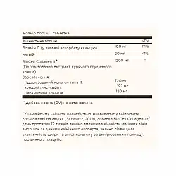 Collagen Hyaluronic Acid Complex - 30 tabs