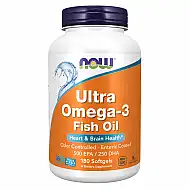 Ultra Omega-3 Fish Oil - 180 Softgels