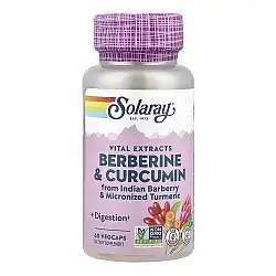 Berberine & Curcumin 600mg - 60 vcaps