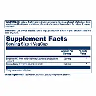 Berberine with Oregon Grape - 60 vcaps