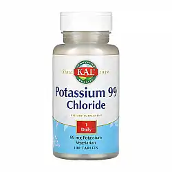 Potassium 99 Chloride - 100 tabs