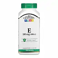 E 180 mg (400IU) - 250 softgels