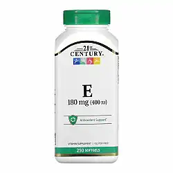 E 180 mg (400IU) - 250 softgels