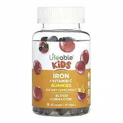 Iron + Vitamin C Kids - 60 gummies