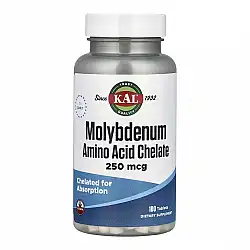 Molybdenum Amino Acid Chelate 250 mcg - 100 tabs
