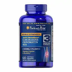 Double Strength Glucosamine, Chondroitin & MSM Joint Soother® - 120 caps