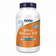 Ultra Omega 3-D™ Fish Oil - 180 Fish Softgels