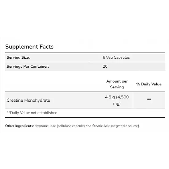 Now Foods Creatine 750mg - 120 caps 2022-10-1406