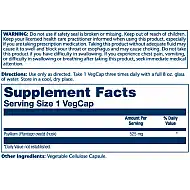 Psyllium Husk 525mg - 100 vcaps (Повреждена банка)