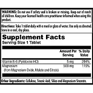 Magnesium Sustained Release Triple Source 500mg - 100 tabs