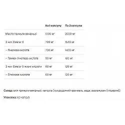 Ultra Women's Evening Primrose oil - 60 softgels (Повреждена банка)
