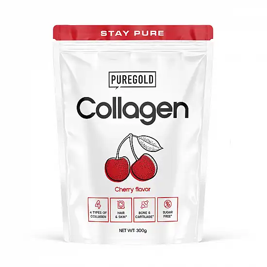 Pure Gold Collagen - 300g Cherry (Повреждена упаковка) 2023-10-7954