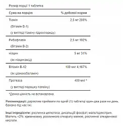 B-Complex B-12 - 90tabs (Повреждена банка)