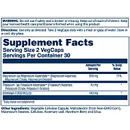 Magnesium & Potassium Asporotate - 60 vcaps
