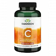 Vitamin C with Rose Hips 1000 mg - 90 caps (Пошкоджена кришка)