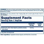 Berberine from Indian Barberry 500mg - 60 vcaps