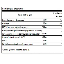 Hair Skin Nails - 60tab (Пошкоджена банка)