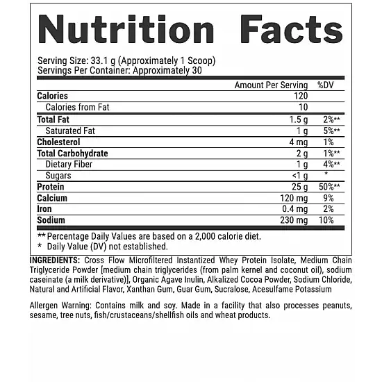 Nutrex Isoﬁt - 30srv Cookies Cream 2022-09-9938