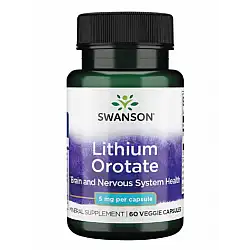 Lithium Orotate 5mg - 60veg caps