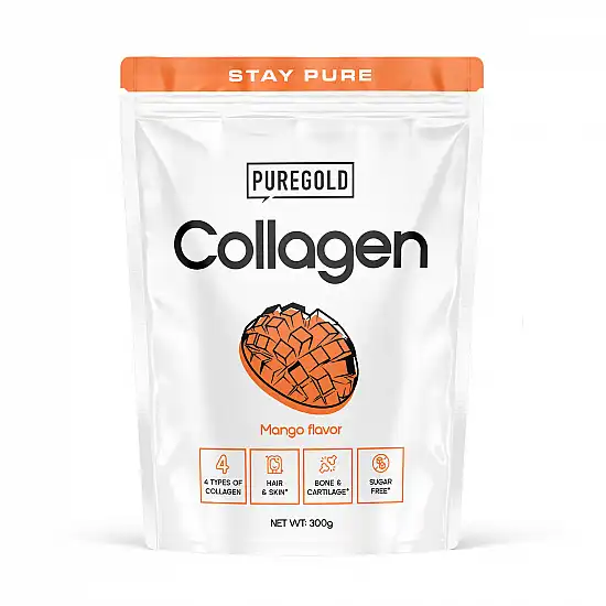 Pure Gold Collagen - 300g Mango (Повреждена упаковка) 2024-11-0057