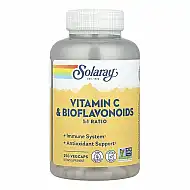 Vitamin C & Bioflavonoids 1:1 500mg - 250 vcaps (До 09.26)