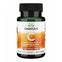 Vitamin C Rose Hips 1000mg - 30caps