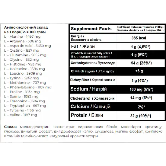 Powerful Progress Super Mass Gainer - 1000g Forest fruit 100-47-2685156-20