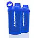 Allnutrition Shaker - 600ml Stunning Blue 2LOGO 100-84-0406693-20