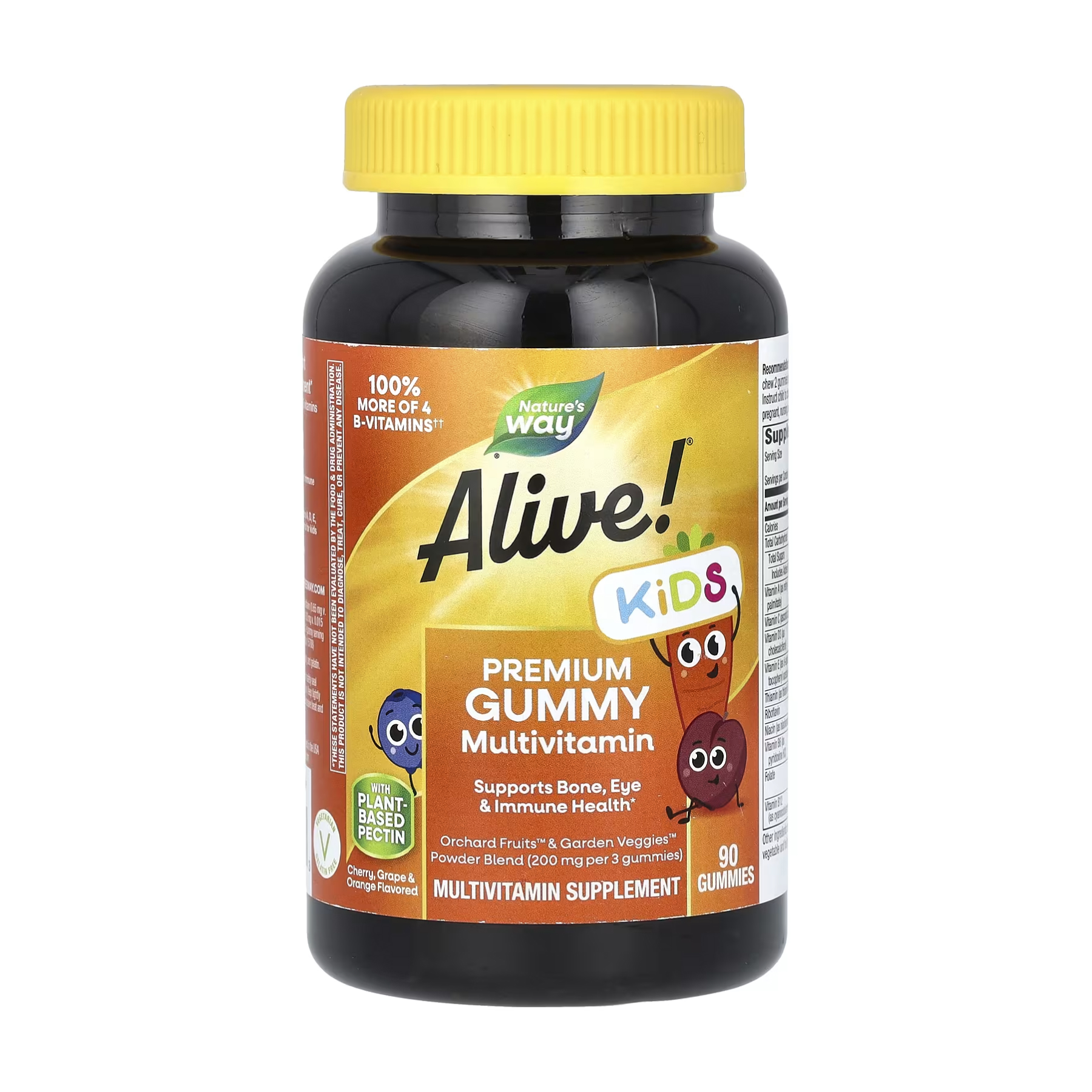 Nature's Way Premium Kids Multivitamin - 90 gummies Cherry, Orange Grape 2022-10-0602
