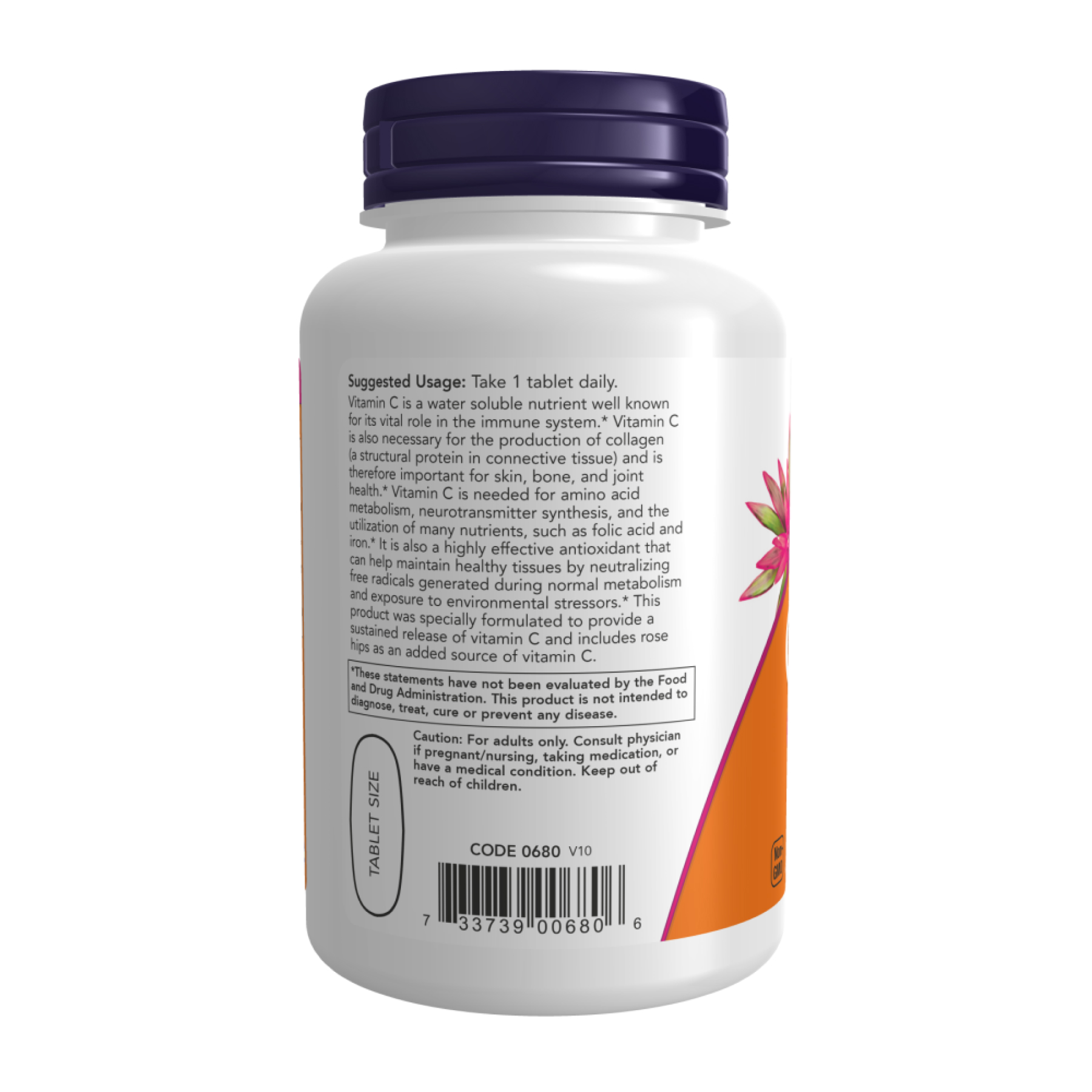 Now Foods C-1000 RH SR - 100 tabs 2022-10-0012