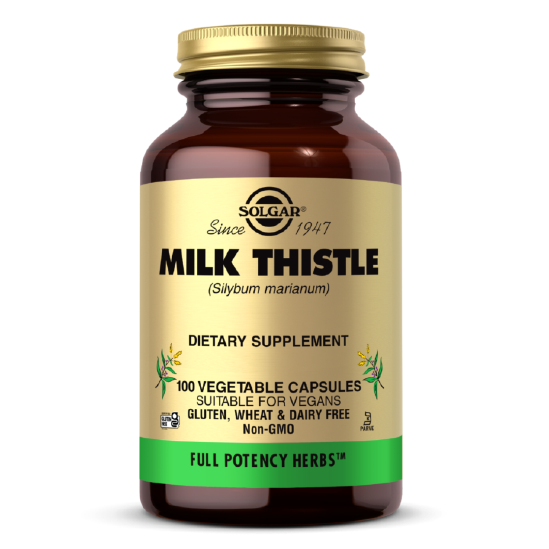 Solgar FP Milk Thistle - 100 vcaps 2022-10-2995