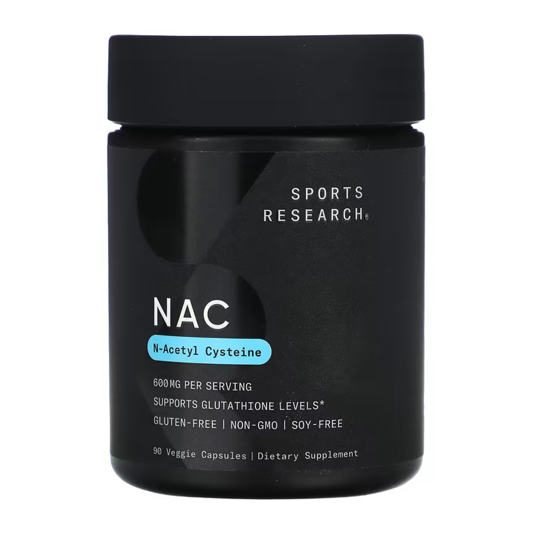 Sport Research NAC - N-Acetyl-L-Cysteine 600mg - 90 vcaps 2023-10-5041