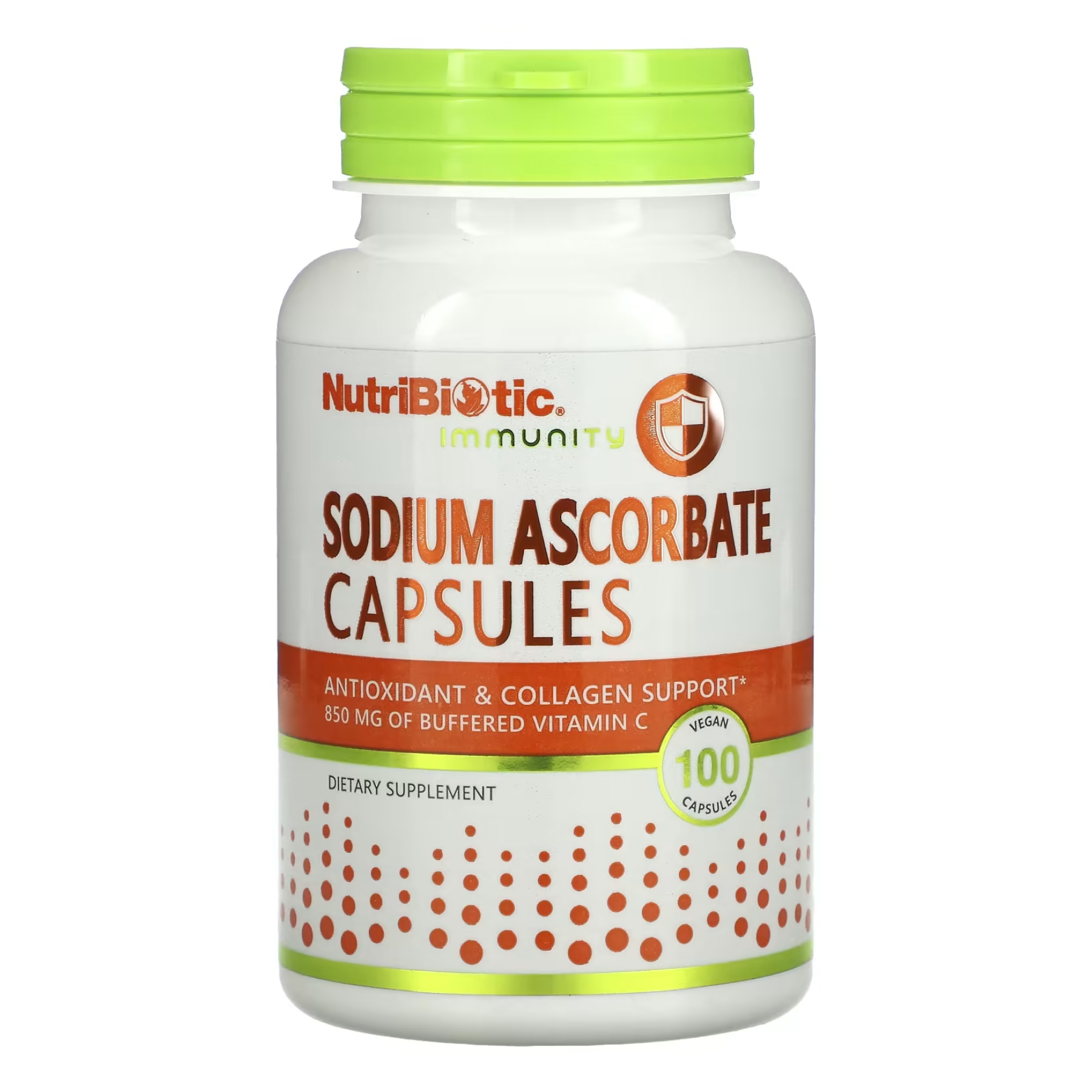 Nutribiotic Sodium Ascorbate - 100 caps 2022-10-3007