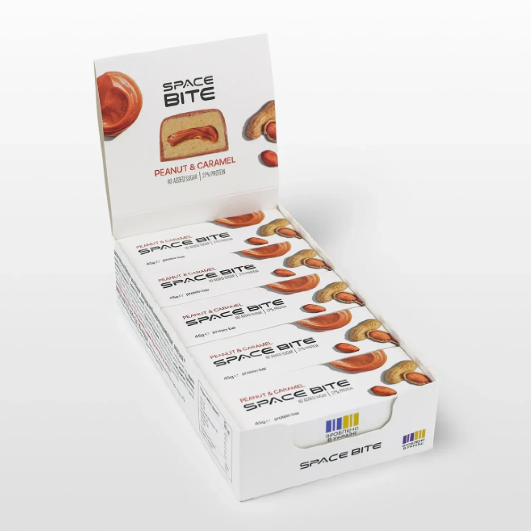 Space Food Space Bite - 10x45g Peanut Caramel 2023-10-5986