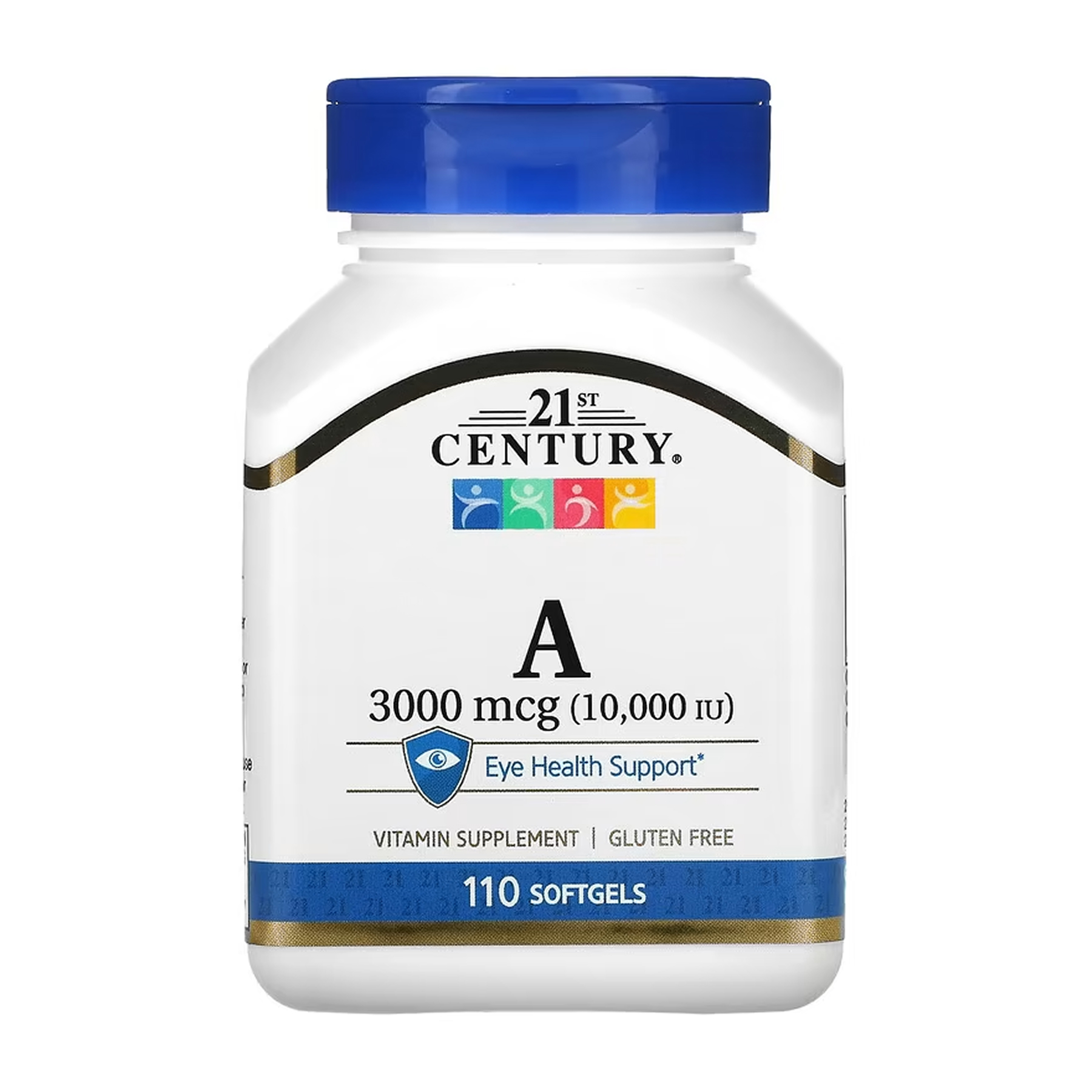 21st Century A 3000 mcg (10,000 IU) - 110 softgels 2023-10-7041