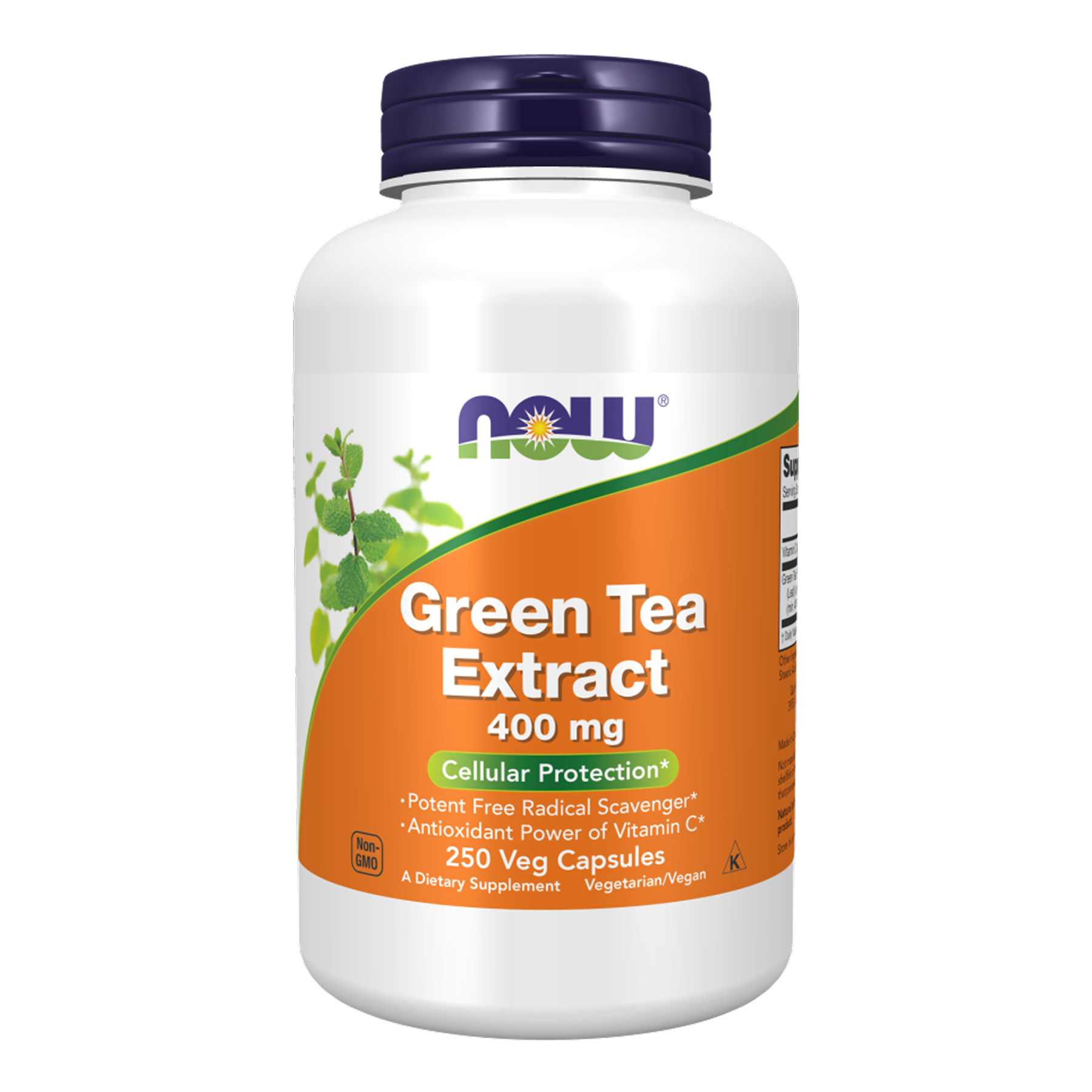 Now Foods Green Tea Extract 400mg - 250 vcaps 2023-10-5250