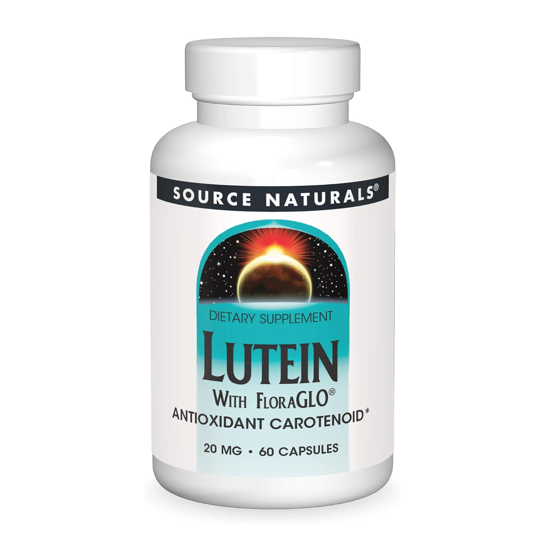 Source Naturals Lutein 20 mg - 60 caps 2023-10-6489