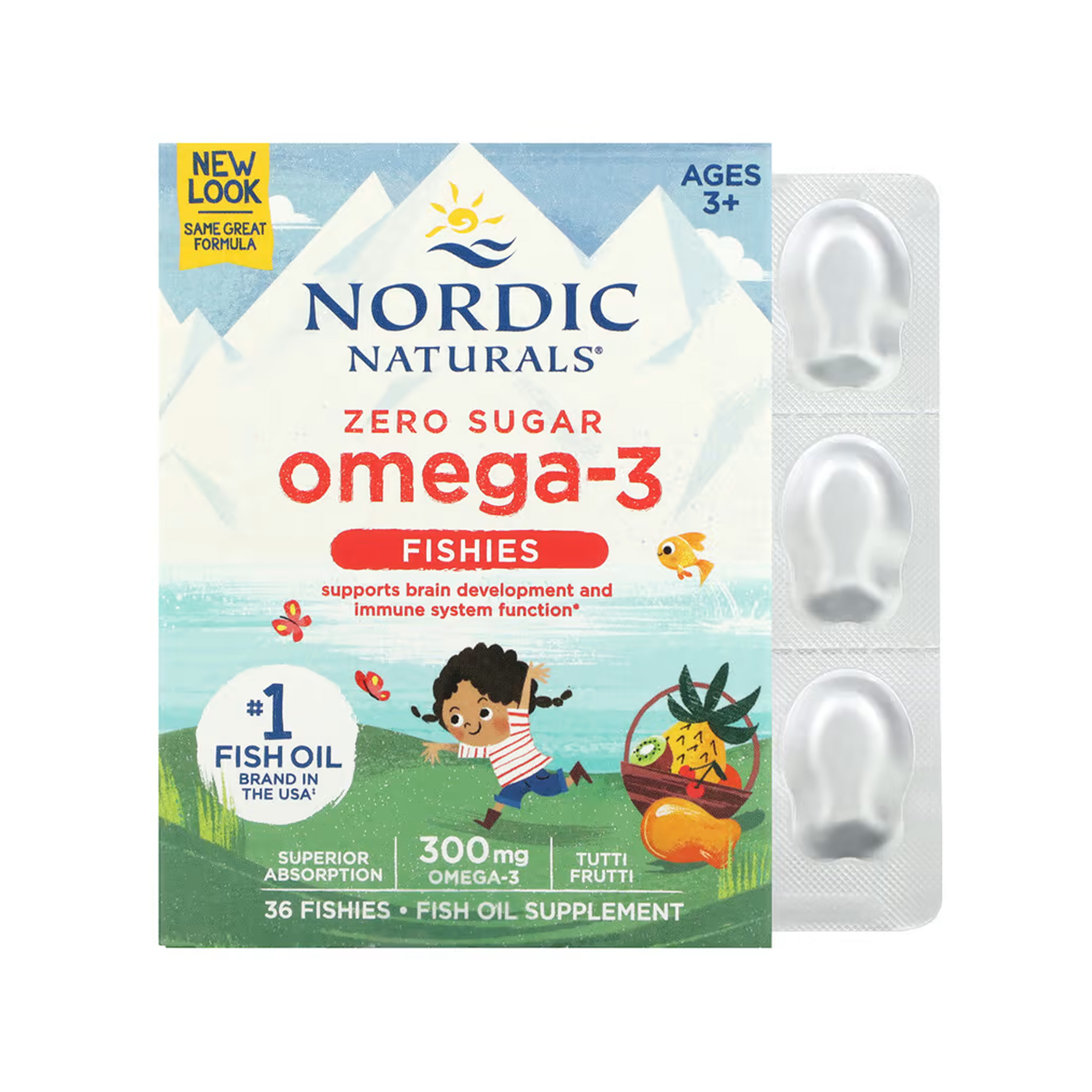 Nordic Naturals Nordic Omega-3 - 36 Fishies 2023-10-5940