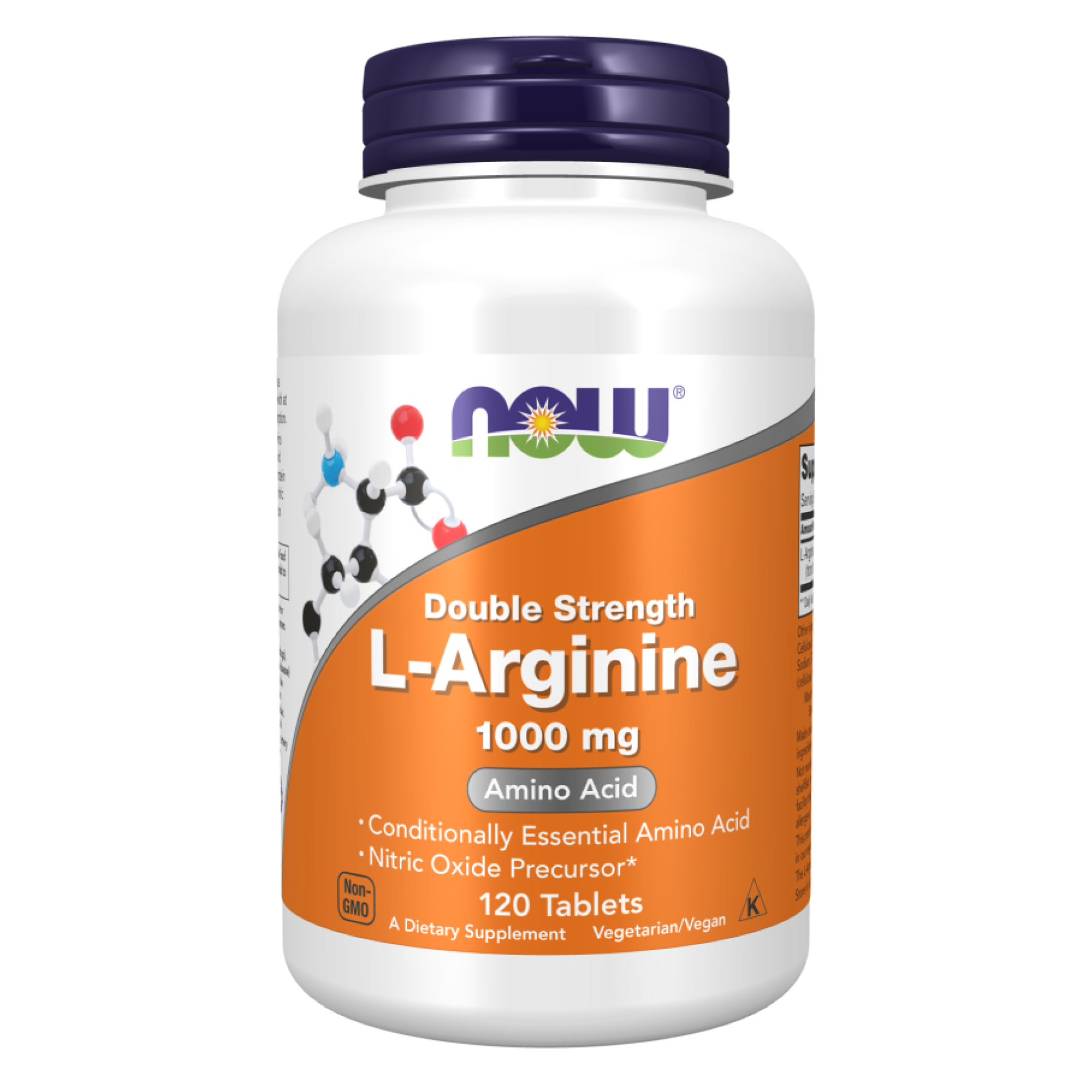 Now Foods L-Arginine 1000mg - 120 tabs 2022-10-0647