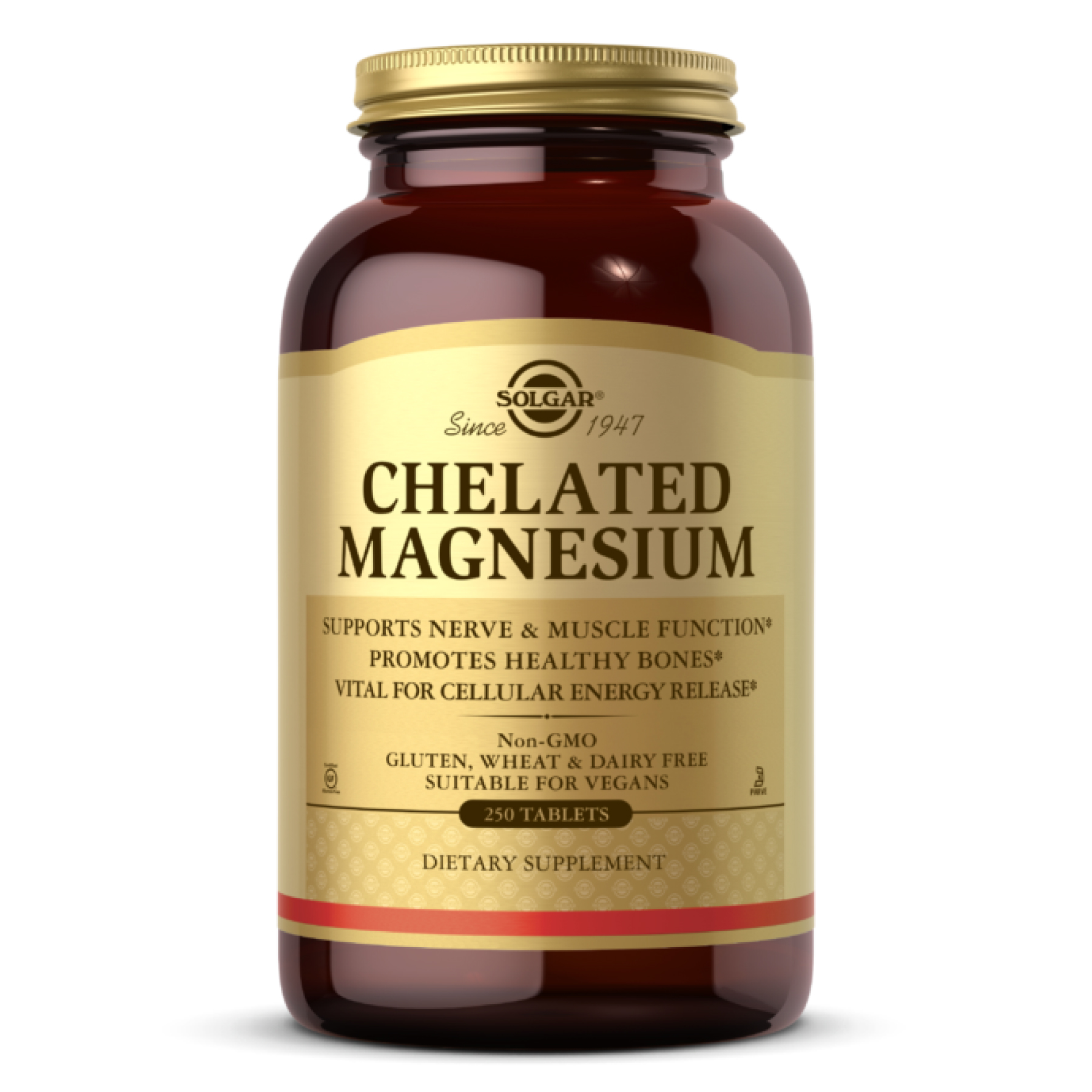 Solgar Chelated Magnesium - 250 tabs 2022-10-1519