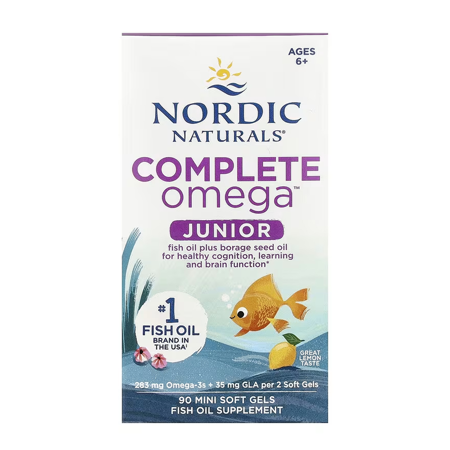 Nordic Naturals Complete Omega Junior - 90 mini softgels 2023-10-5941
