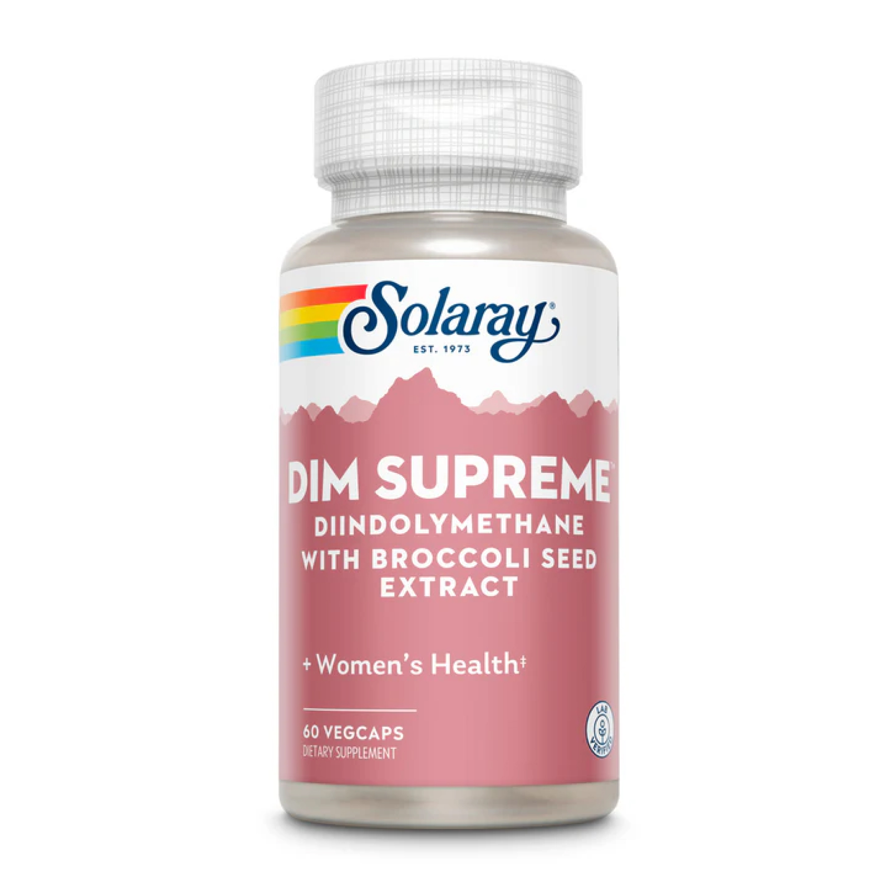 Solaray DIM Supreme 100mg - 60 vcaps 2023-10-2415