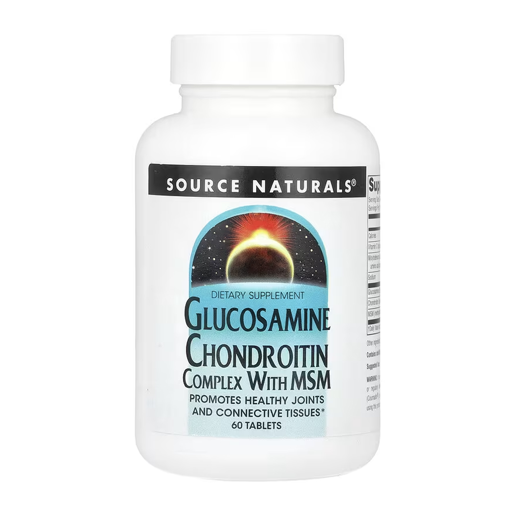 Source Naturals Glucosamine Chondroitin Complex with MSM - 60 tabs 2023-10-6144