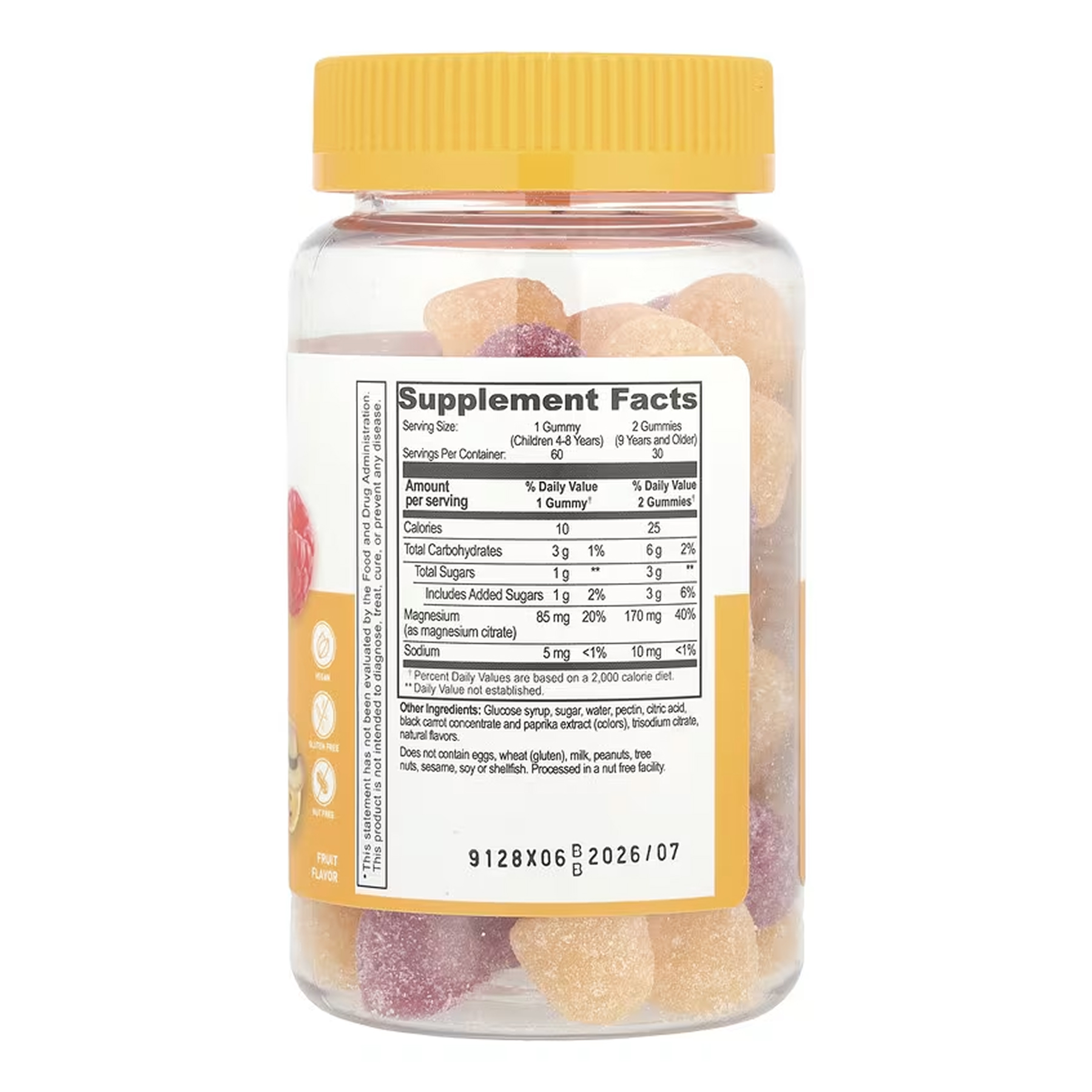 Lifeable Magnesium Citrate Kids - 60 gummies 2023-10-7282
