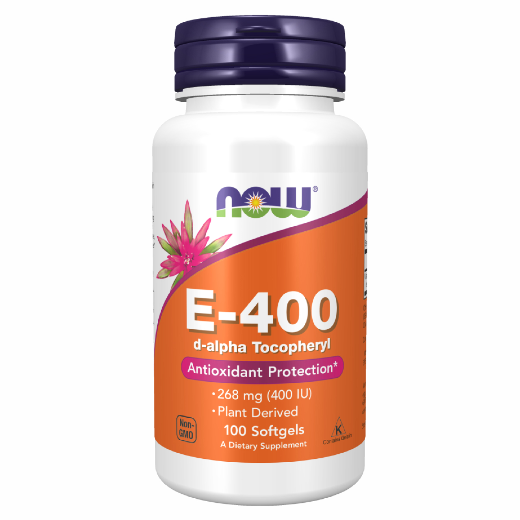 Now Foods E-400 DA - 100 sgels 2022-10-2576