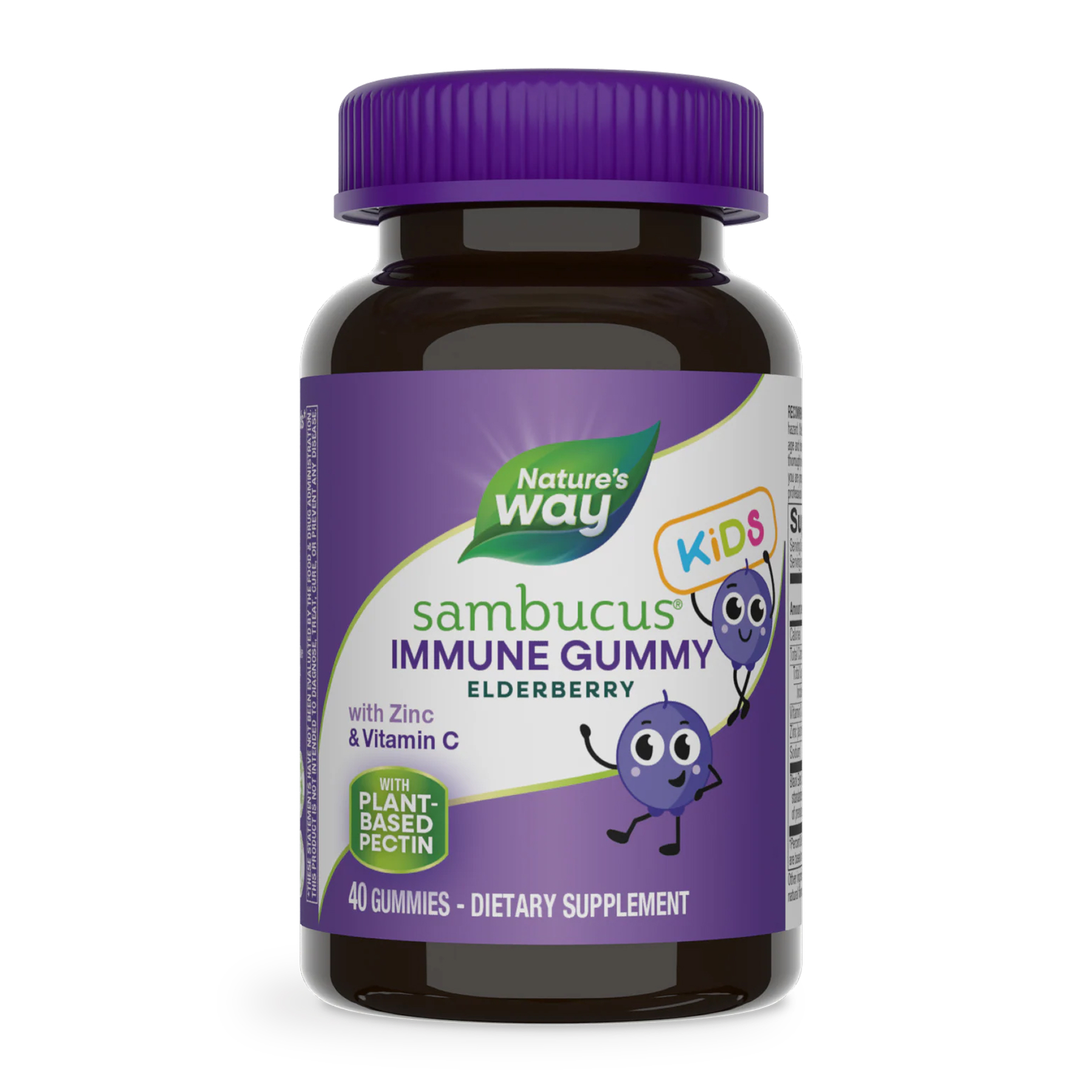 Nature's Way Sambucus Kids Immune Gummy - 40 gummies 2023-10-6434
