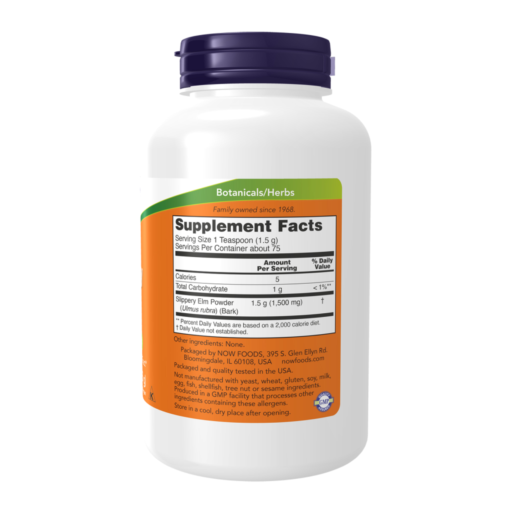 Now Foods Slippery Elm Powder - 113g 2023-10-5251
