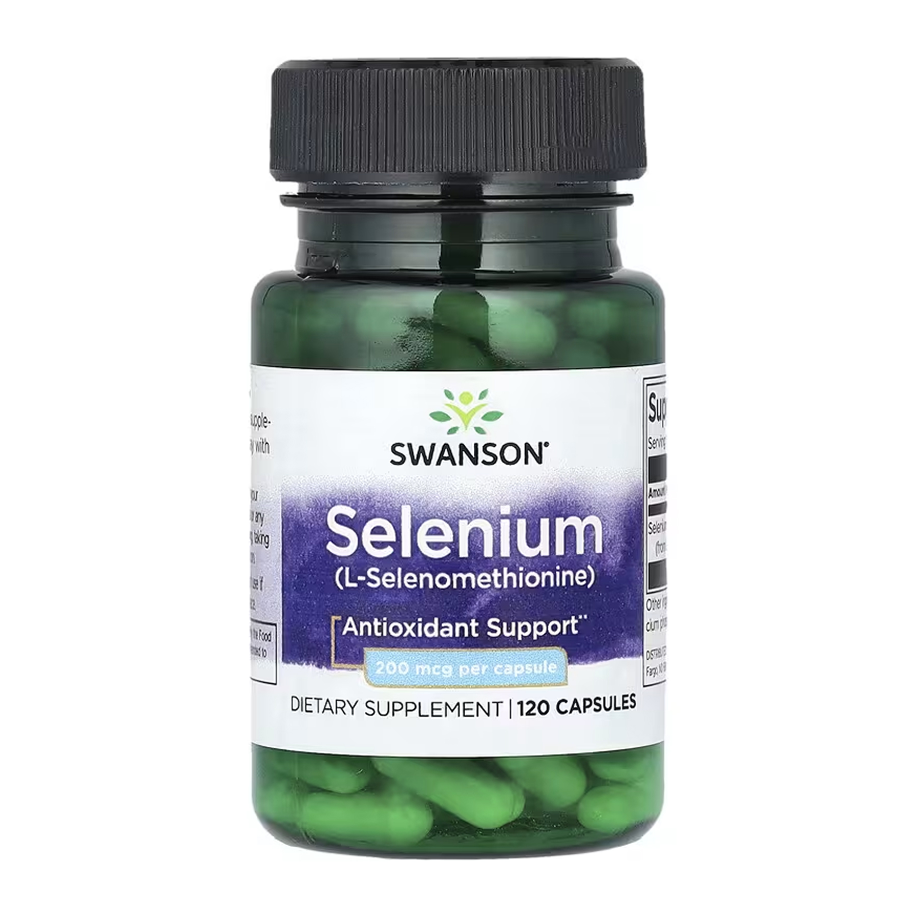 Swanson Selenium 200mcg - 120caps 100-99-7857548-20